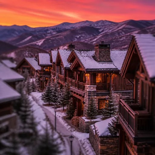 Elegant chalets in Aspen Colorado for refined mountain stays