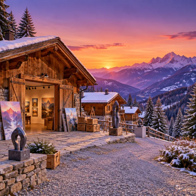 When the chalet becomes a gallery: artist residencies and cultural retreats in the mountains