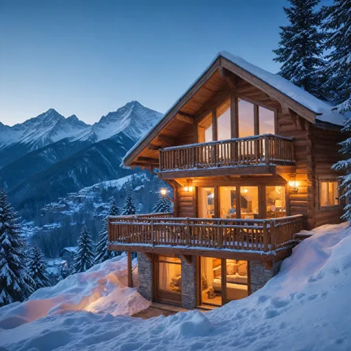 Experience the ultimate luxury of premium chalets in the Alps for your next holiday