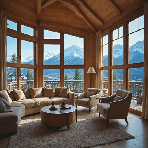 Experience refined comfort with luxury chalet rentals in France's premier alpine resorts