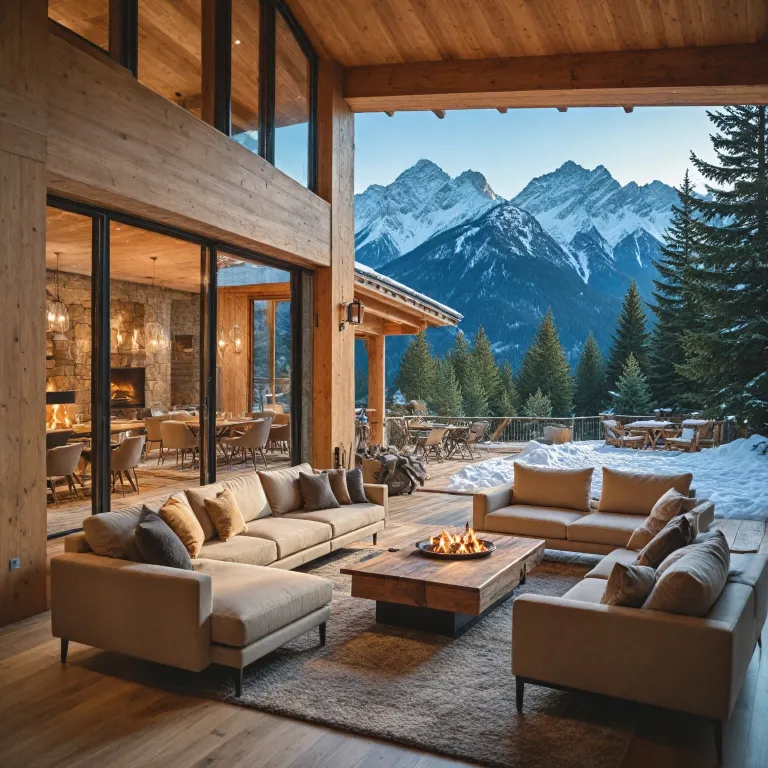How to book modern luxury chalets for an unforgettable alpine holiday