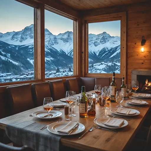 Blue label ice chalet: the ultimate luxury alpine whisky experience