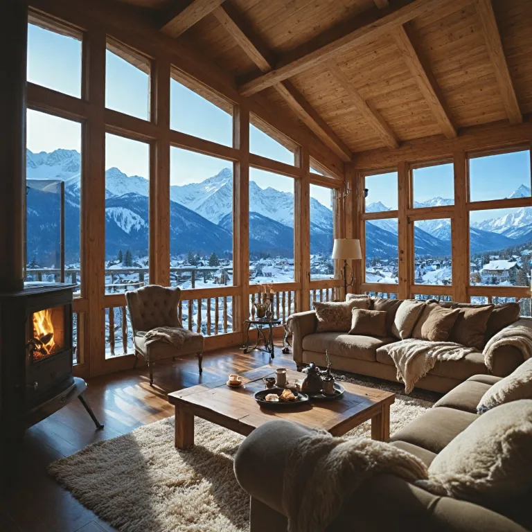 Experience alpine luxury with the johnnie walker blue ice chalet limited edition