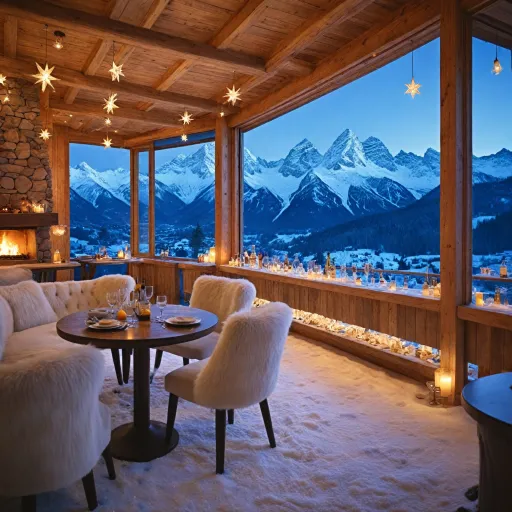An alpine escape with johnnie walker ice chalet for refined chalet stays