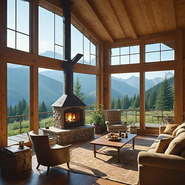 A serene chalet in the valley for refined alpine escapes