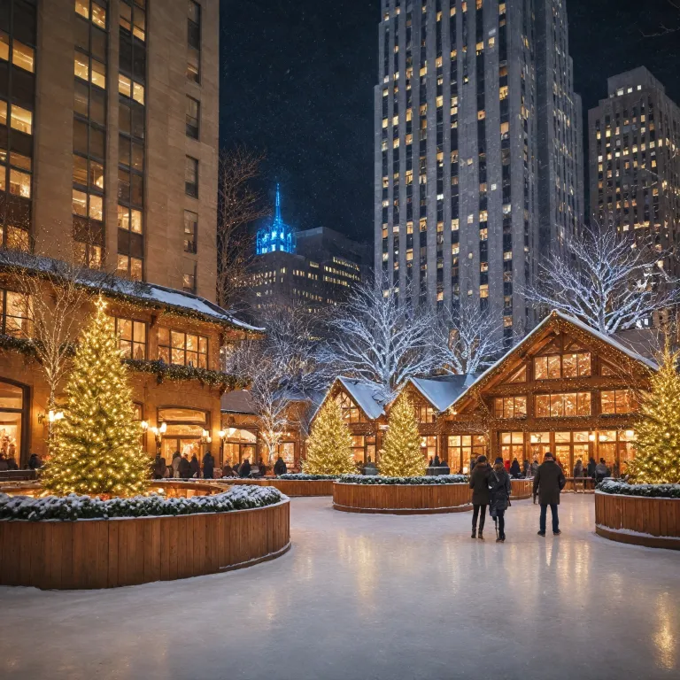 Rockefeller Center chalets for an elegant New York holiday escape