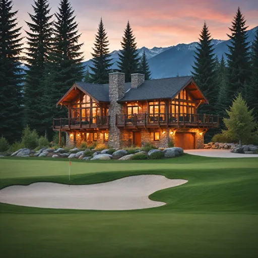 Elegant chalet stays near Whistler golf courses with seamless cart access booking