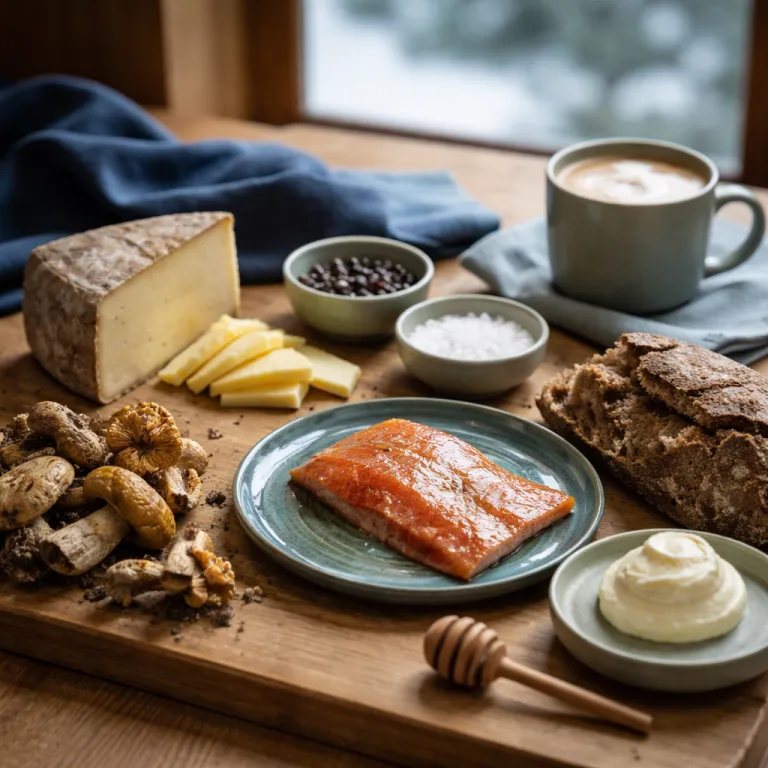 Oak chalet menu inspirations for refined alpine style stays