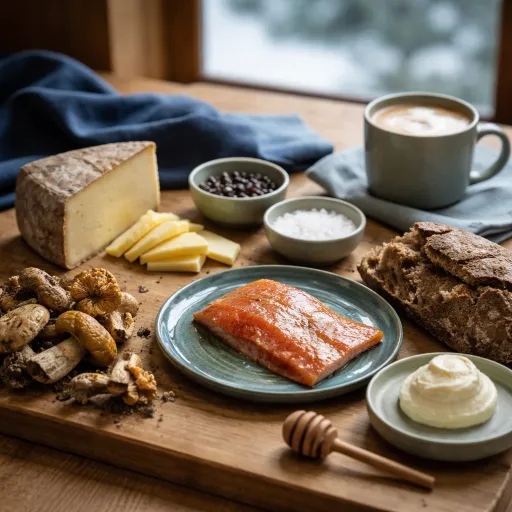 Oak chalet menu inspirations for refined alpine style stays