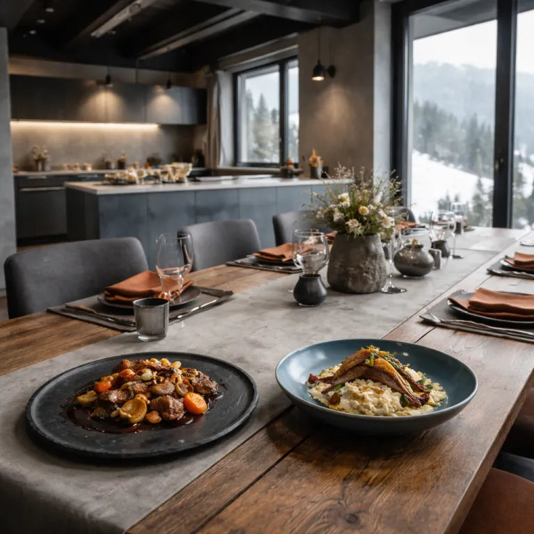 The chalet where the chef cooks dinner: why private dining defines the alpine stay