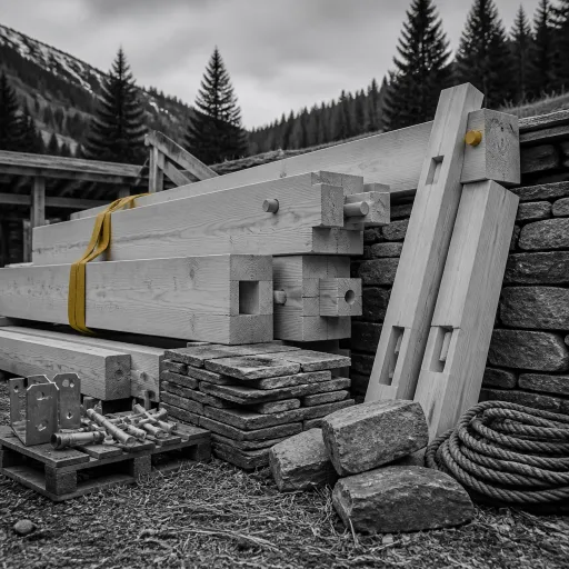 Timber frame chalet kits for refined Alpine escapes
