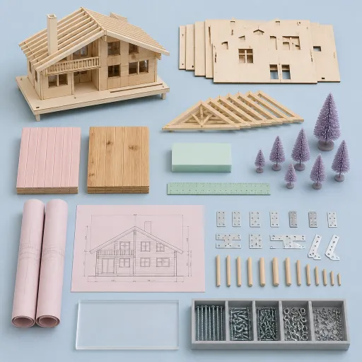 Architectural chalet cabin kits for design led mountain stays