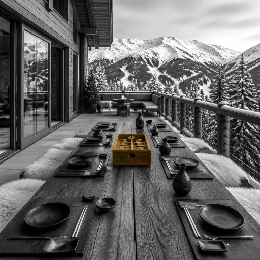 Joy chalet menu experiences: how elevated Asian fusion dining shapes your luxury chalet stay