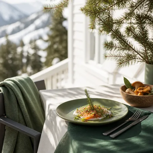 Milly chalet at Brighton Resort for refined mountain dining and alpine stays